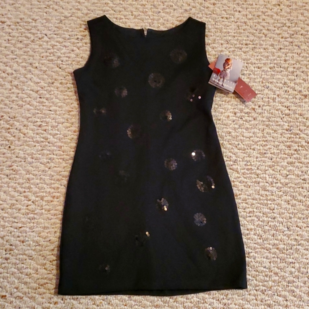 NWT Girls black dress